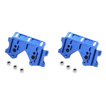 2X Metal Front Bulkhead Upgrade Parts for 1/10 Slash 2WD Rustler VXL Stampede Bandit Replace 2530 2530A,A