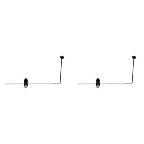 2X Portable Fly Tying Vise Tool Fly Vise Fishing Hook Rotary Fly Gears 360 Rotation Multiple Adjustments Black
