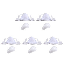 5X Groin Protector Cup Men, Boxing Kickboxing Muay Groin Guard, Ventilated Adjustable, Karate Fighting Training S