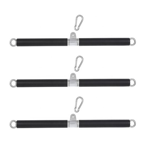 3X Training Pulling Bar Device Accessories Pull Down Straight Bar Biceps Pulling Bar for Home Gym Bodybuilding Equipment
