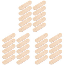 30 Pièces de Planche à Roulettes en Bois de Remplacement pour Planches à Roulettes à Doigts
