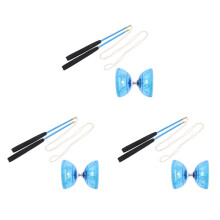 3X Three-Bearing Double- Diabolo Fitness Toy Outdoor  Diabolo Yo-Yo  Diabolo Elderly Children'S Toys