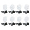 8X Small Miniature Inverted Target Metal Shooting Practice Targets Manual Reset Practice Targets 1