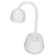 24W USB Nail Polish Curing Lamp 365nm 405nm Rotatable White