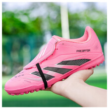 (1801 pink nails, 44) New Men Women Kids Low-Top Soccer Cleats, AG & TF Studs Football Shoes for Match & Training