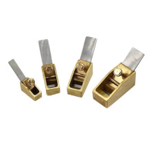 Luthier Tools Guitar Finger Plane Set Brass 4 Piece for Violin Precision Shaping Woodworking