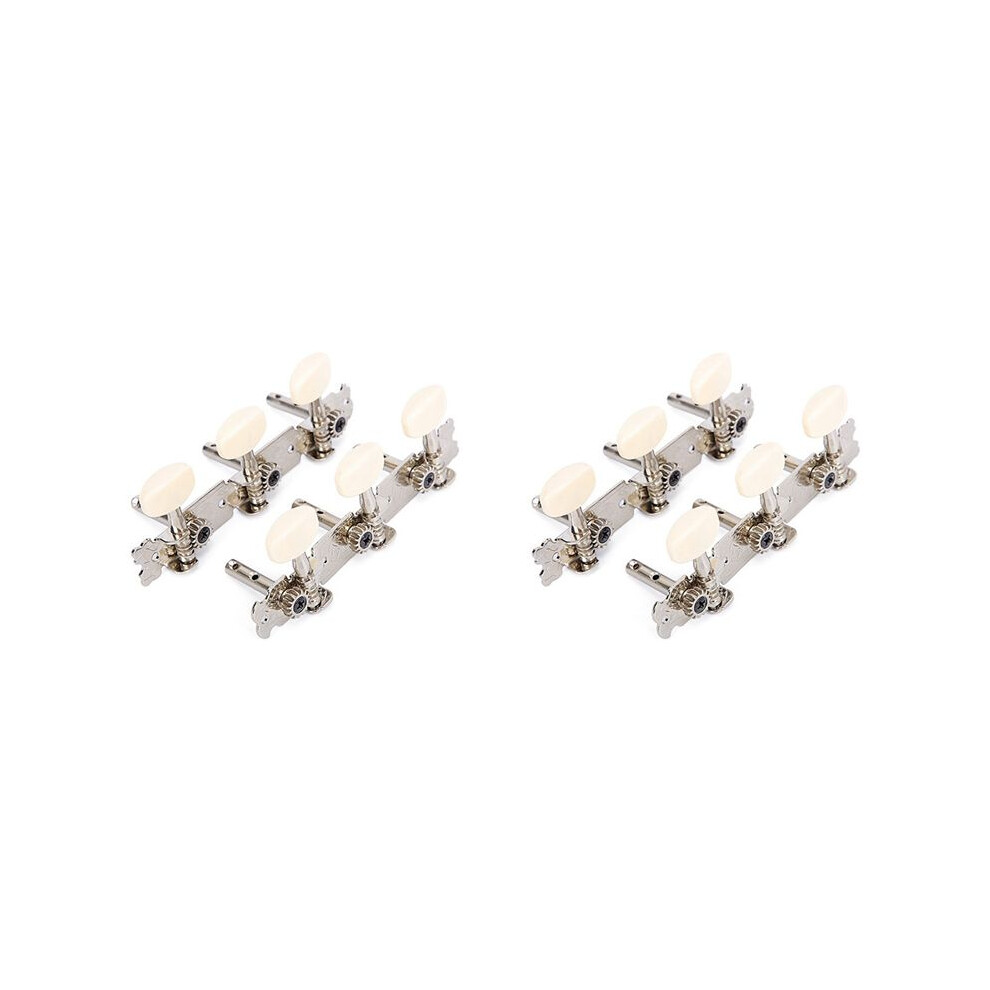 4Pcs Guitar Tuning Pegs Buttons 3L 3R Guitar Tuning Keys Tuners Machine Heads Replacement Part 6032183253595