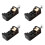 4X Small Dual-Purpose Dovetail  Guide Mirror Guide Rail Slider Astronomical Telescope Accessories Black 1