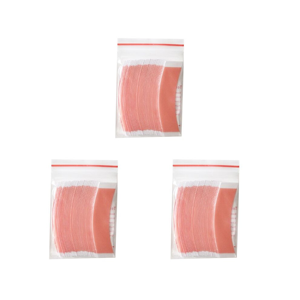 Bobotron 108Pc Super Strong Duo-Tac Wig Hair Double Tape Adhesive Extension Hair Strips Waterproof For Toupees/Lace Wig Film