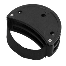 Foot Tambourine Percussion Instrument Hands Rhythm Lightweight Black for Musical Performance