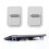 Laptop Stand and Keyboard Riser with Ergonomic Typing Angle, Adjustable Height, Foldable Design for Desk 1