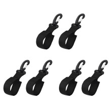 6X Paddle Storage Clip Paddle Holder Kayak Boat Fishing Rod Holder Clip,Inflatable Boat Paddle Oar Strap Webbing
