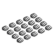 20PCS Metal Adjustable Buckle for Bags & Belts, 2.5x3.8cm