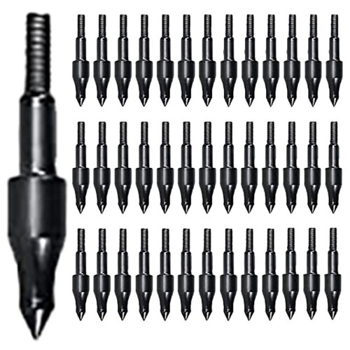 80X 75 Grain Broadheads Arrowheads for Small Game Crossbows Compound Bows Arrows Tips Targeting Practicing Hunting