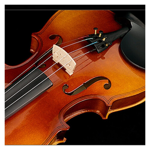 1/2 Size Beginner Violin for Kids with Precise Color Matching and Consistent Visual Finish 1