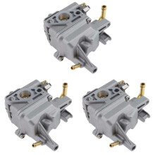 3X Carburador MaríTimo 69M-14301 para Motor de Popa Parsun Hidea F2.5 4 Tempos