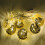 Ramadan Eid String Lights 1.65m 10LED Warm White Gold Indoor Decoration 1