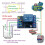 2X 2 in 1 Pump pour Water Automatic Controller DC12V Liquid Level Sensor  Relay Module 4