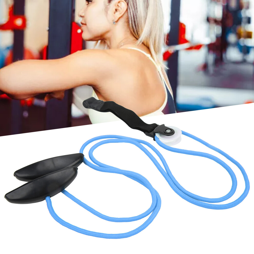 Shoulder Pulley Over Door Trainer for Rehab Blue Nylon Rubber 147g