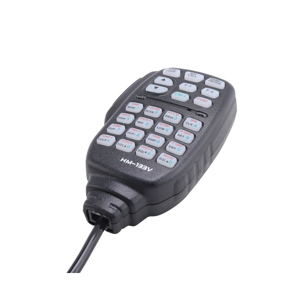 2X Hm-133 Mic Speaker Handheld Shoulder Mic For Radio Ic-207H Ic-880H Ic-2820H Ic-E282 Hm-133 Rj-45 Ic-2725E 6031871864075