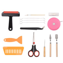 19 Stück Craft Vinyl Entfernungswerkzeug-Set – Zubehör für Hitzeübertragung & DIY-Kunst