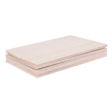 30Pcs Balsa Wood Sheets Wooden Plate 150x100x2mm For House Ship  Model DIY