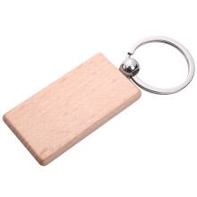 120 Stücke Leere Rechteck Holz Schlüssel Anhänger Diy Holz Schlüssel Anhänger Schlüssel Anhänger Können Gravieren Diy Geschenke