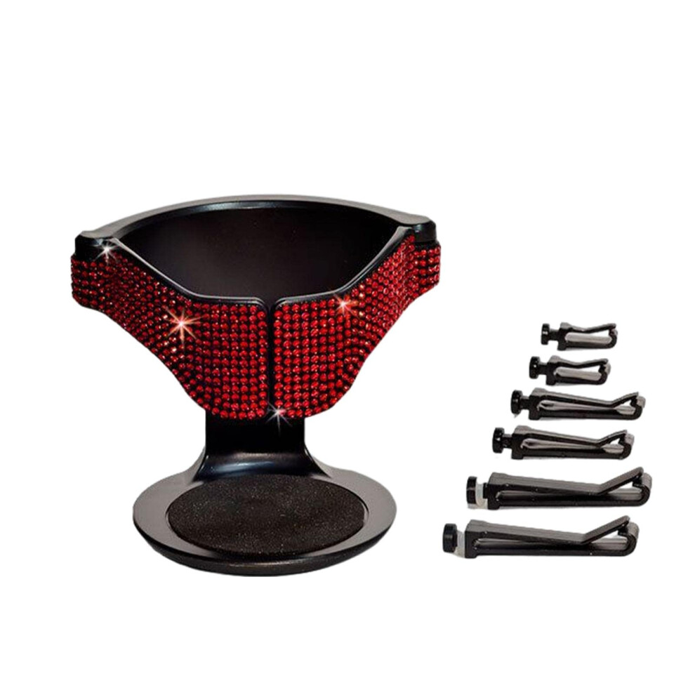 Car Air Vent Cup Holder Clip, Universal Drink And Bottle Clamp For Mugs And Beverages Red 9092120593976