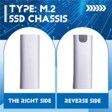 M2 SSD-Behuizing NGFF Naar USB 3.1 Gen 2 5 Gbps SSD-Behuizing voor NGFF B Key/ (B+M) Key SSD-Hardeschijfdoos M.2-Adapter