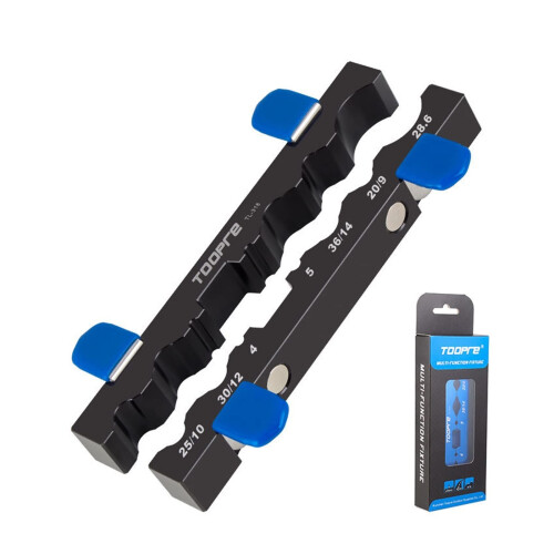 Bicycle  Stand with Adjustable Clamp for Hub, Wheel, Fork and MultiPart Secure Alignment