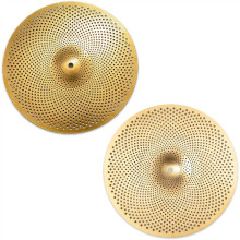 4 Piece Cymbal Mute Set for Practice  Low Volume Cymbals with Noise Reduction and Natural Response