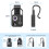 200X Professional Phone Microscope Lens - 3.7V Battery, Black/White 7