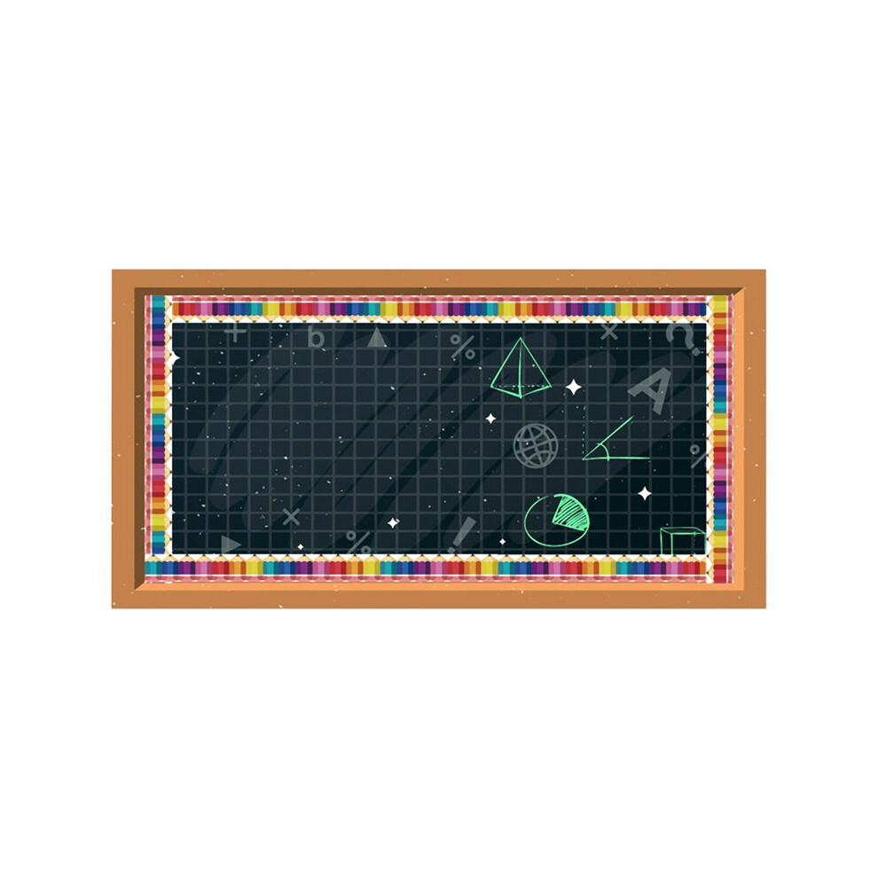 2X Bulletin Borders Stickers,Pencils Border Trim, 65.6Ft Back-To-School Decoration Borders 6033113278671