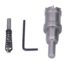 Schwerlast 25mm HartmetallLochsäge Bohrer TCT Dickmetall-Schneidensatz mit Sechskantschlüssel