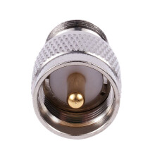 10X UHF Male PL259 to N Female M/F Straight Coax RF Adapter