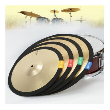 Quick Release HiHat Clutch with 1420 Inch Cymbal Mute Ring for Drum Set Practice Silencer