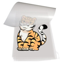 DTF-Transferfolie, 100 Blatt, A4, PET-WäRmeüBertragungspapier für Heimwerker Direkt auf T-Shirts. Socken, Taschen, 21,6 X 29,9 Cm