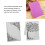 2 Stück decorative Prägefolder für Papierkunst 14,8x10,5 cm 5