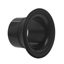 Bass Drum Port Hole Protector with Adjustable Kick Sound Enhancer, ABS Rubber, Head Protection