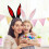 Plush Bunny Ears Headband Set for Easter 4