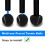 16St Tennisbollar för Möbler Ben och Golvskyddsben Universal Precut Glide Balls, Heavy Duty Långvarig 3