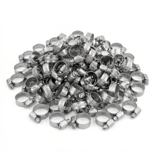 KCT 20-32mm Stainless Steel 304 Adjustable Hose Clips Pipe Clamps - Bulk Trade Pack of 100