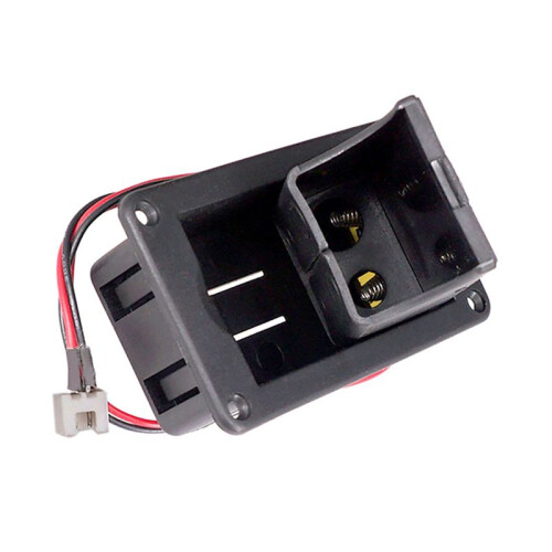 4X 9V Mount Guitar Active Pickup Batterilock HåLlbox Batteriförvaringsväska för Elgitarr Bastillbehör