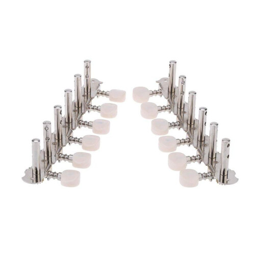 6X 6R6L 12 String Acoustic Guitar Tuning Key Peg Tuner Machine  String Tuner Button 2