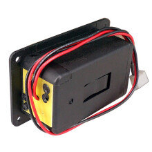 4X 9V Mount Guitar Active Pickup Battery Cover Hold Box Battery Storage Case for Electric Guitar Bass Accessory