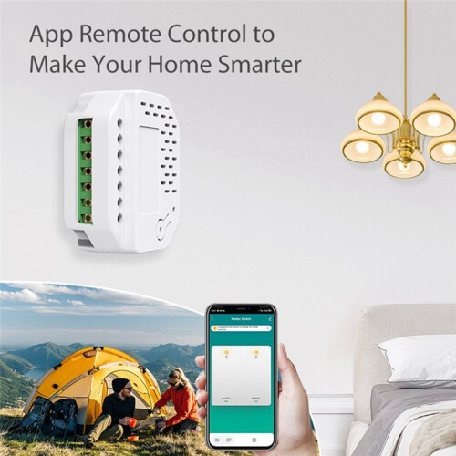 Tuya Matter WiFi   Relay Funciona com Homekit e Tuya Smartlife Tuya  Relay 1