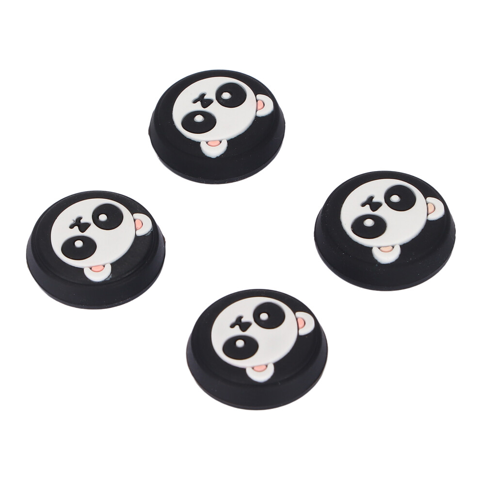 4Pcs Silicone Thumb Grip Caps For Ps5 & Xbox Controller Black 8731390404483