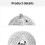 3pcs 30cm Disco Light Mirror , Stage Reflective Party Mirror Balls Silver with Hanging Rings for Dance, Birthday 2