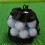 2X   Storage Bag Mesh Bag with Drawstring Net Fabric Bag   Drawstring Bag 2