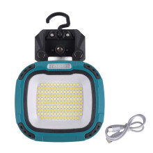 2X LED Spotlight Lantern Strong Light Flashlight Outdoor Camping Fishing Emergency Rechargeable Magnetic WorkLamp